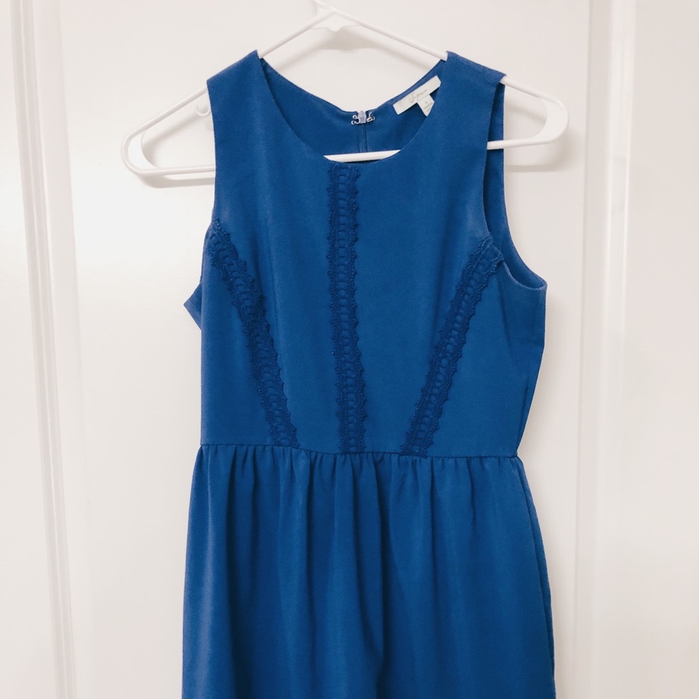 Short blue summer dress 💙